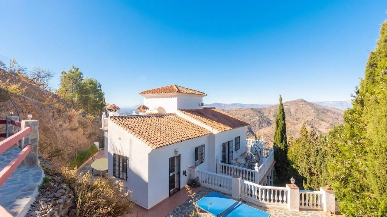 Holiday home Villa El Arco Iris De La Montana Sayalonga By Ruralidays Spain
