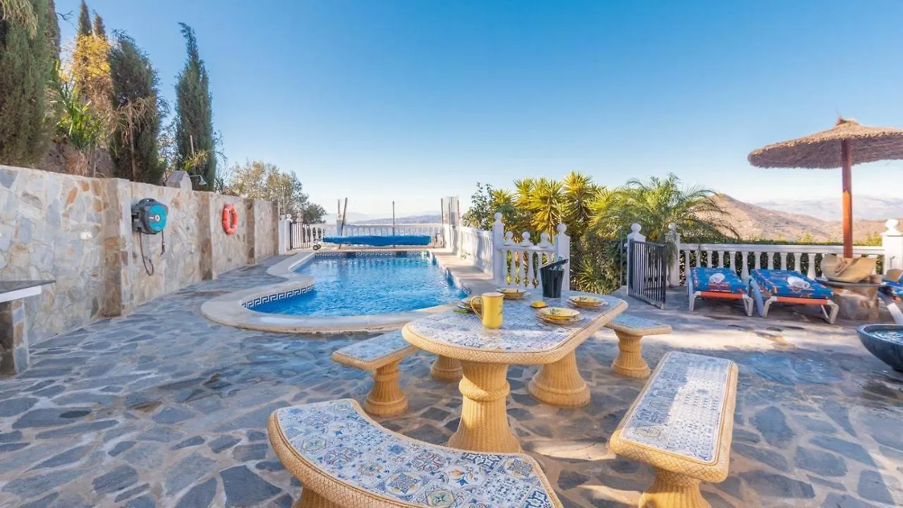 Villa El Arco Iris De La Montana Sayalonga By Ruralidays Spain